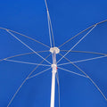 Umbrela de plaja pliabila, Sersimo BU003, 240cm, albastru