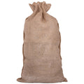 Sac de cadouri pentru Mos Craciun, 100x60cm, maro