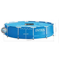Piscina cadru metalic Intex, 366×76 cm, 6.500 litri, cu pompa de filtrare