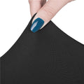 Set 4 huse universale pentru scaun, marime universala, poliester si spandex, 45 x 60 cm, negru