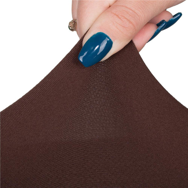 Husa universala pentru scaun, marime universala, poliester si spandex, 45 x 60 cm, maro