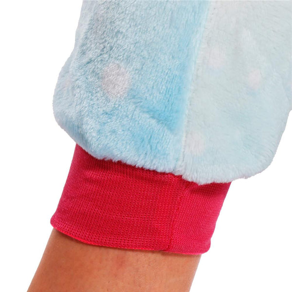 Pijama tip salopeta pentru copii, model unicorn, marime 130-140cm