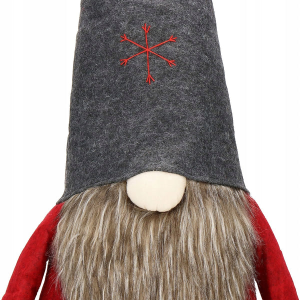 (DL) Figurina Craciun, Spiridus, picioare telescopice, inaltime extensibila 95-160cm