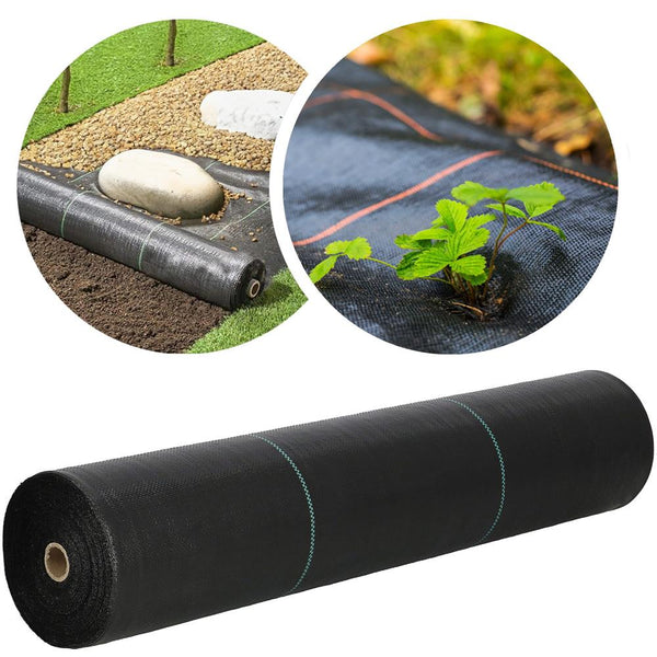 Folie agrotextil, mulcire, antiburuieni, filtru UV, 50 x 1.6metri, 90g/m2, negru