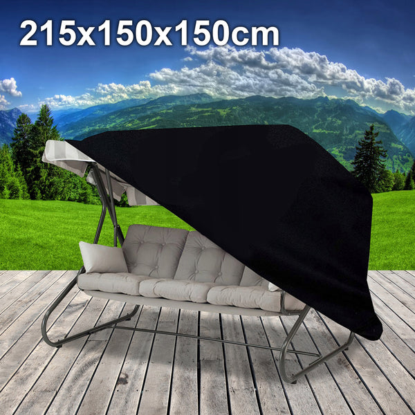 Husa balansoar impermeabila Sersimo, 215x150x150cm, neagra