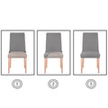 Husa universala pentru scaun, marime universala, poliester si spandex, 45 cm x 60 cm, albastru marin
