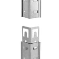 Raft cadru metalic modular pentru depozitare, 6 polite, 225x110x50cm, sarcina 900kg