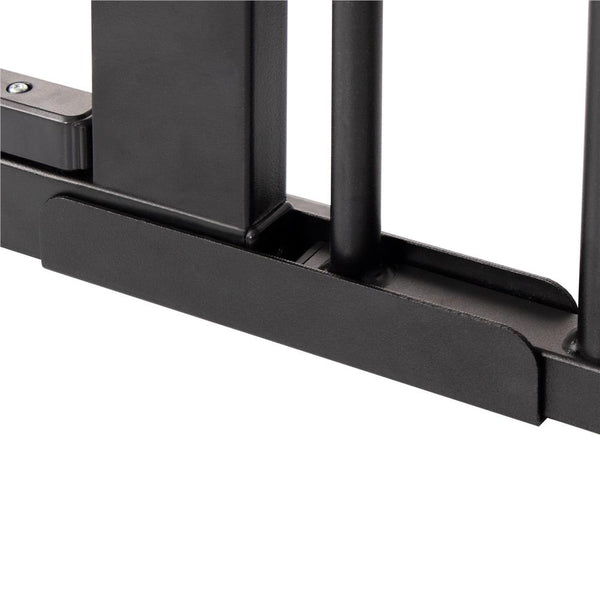 Poarta de siguranta Safety Gate pentru scari, ajustabila 83-89 cm, din otel, neagra