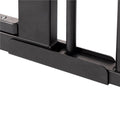 Poarta de siguranta Safety Gate pentru scari, ajustabila 75-82 cm, din otel, neagra