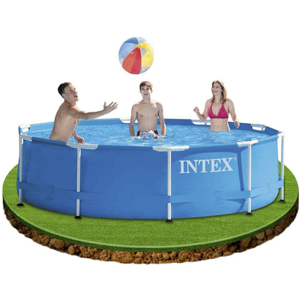 Piscina cadru metalic Intex, 305x76 cm, 4500 litri, rotunda