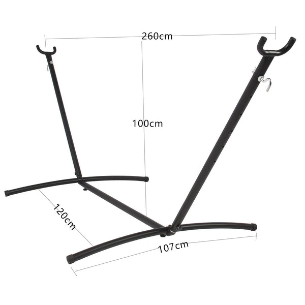 Suport metalic pentru hamac Sersimo, max 150 kg, cu geanta