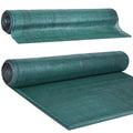 Plasa umbrire si intimitate pentru gard, 1m latime, 50m lungime, 140g densitate, verde