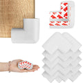 Set 10 protectii colturi pentru siguranta copii, 60x35mm, spuma EPE, gri