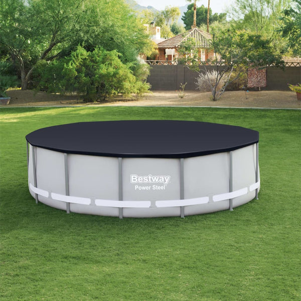 Prelata Bestway pentru piscina cu cadru metalic rotunda, 305cm