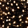 Ghirlanda luminoasa tip perdea Premium 500 LED-uri, 22,5m, 30Wati, interior/exterior, cu flash, alb cald (galben)