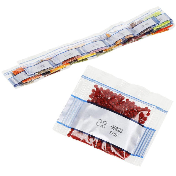 Set de broderie cu diamante 5D, 30x40cm, model Cerb