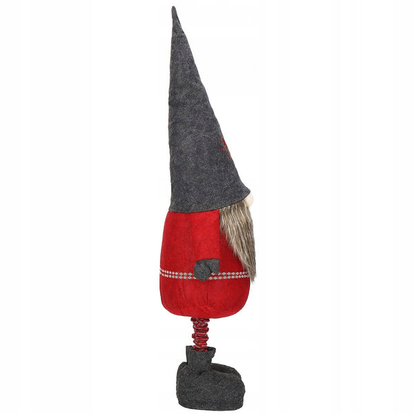 (DL) Figurina Craciun, Spiridus, picioare telescopice, inaltime extensibila 95-160cm