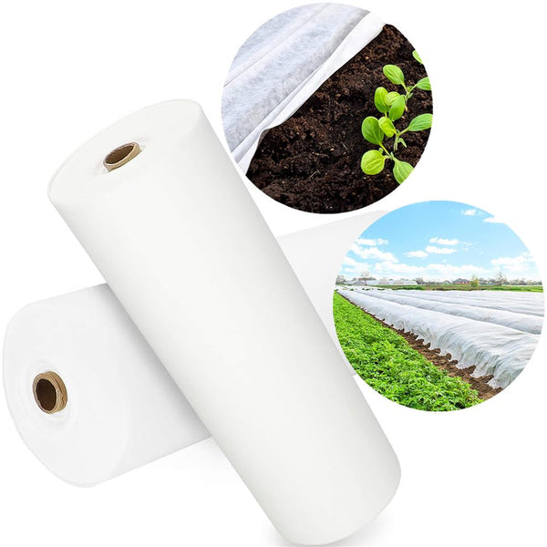 Folie agrotextil, mulcire, antiburuieni, filtru UV, 50 x 1.6metri, 70g/m2, alb
