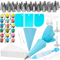 Set patiserie, 83 piese cu sabloane pentru ornarea prajiturilor