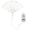 (DL) Instalatie lumina decorativa STAR cu 100 LED-uri, diametru 30cm, alimentare baterii, iluminare galbena