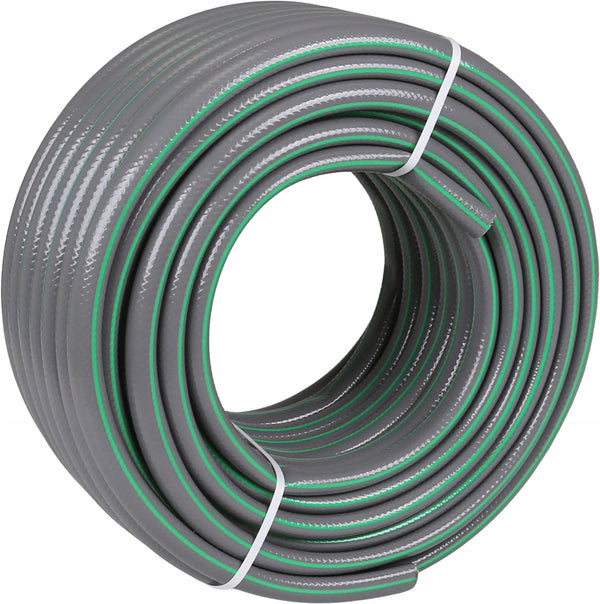 Furtun gradina armat Premium, 1/2" diametru, 30 m, protectie UV, 8 bar presiune, 4 straturi