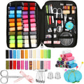 Set articole de cusut cu geanta de depozitare, 100 piese