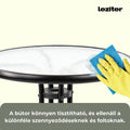 Leziter Set mobilier de grădină Arvin Balcon negru