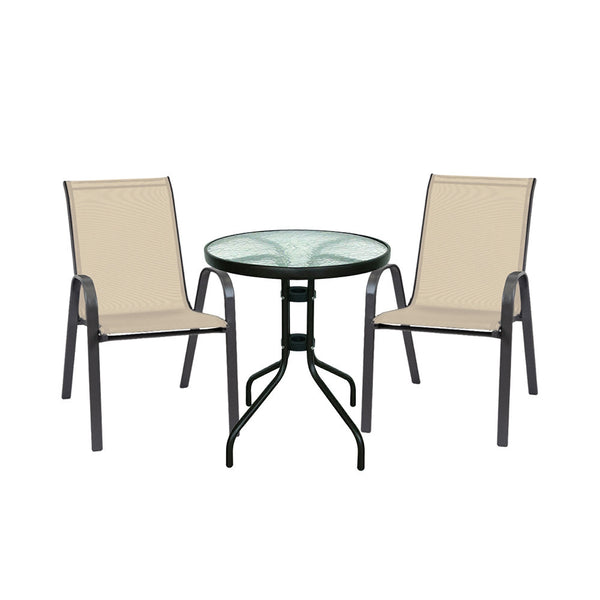 Leziter Set mobilier de grădină pentru balcon Lizi bej