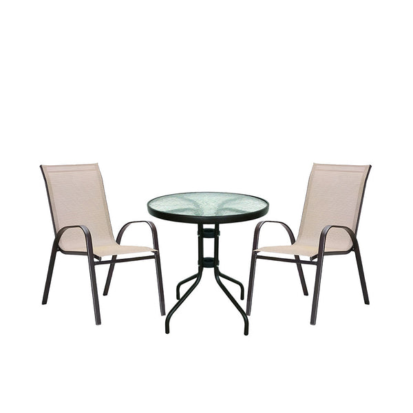 Leziter Set mobilier de grădină Largo pentru balcon, bej