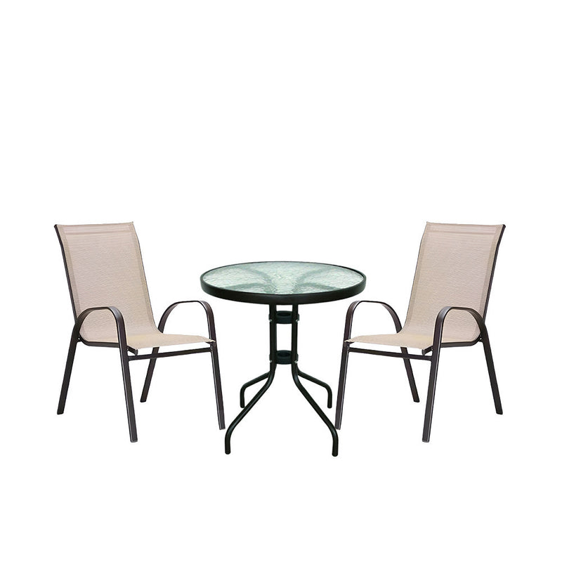 Leziter Set mobilier de grădină Largo pentru balcon, bej