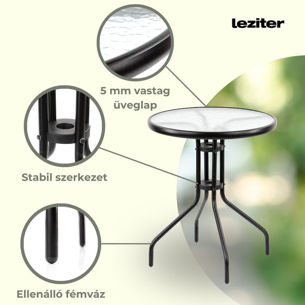 Leziter Masă rotundă de grădină Andora