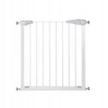 Poarta de siguranta Safety Gate pentru scari, ajustabila 111-120 cm, din otel, alba