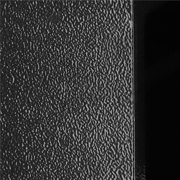Seif standard cu cheie, 250x350x250 mm, Otel, Negru