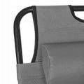 Sezlong pliabil SERSIMO GC13, Relax Zero Gravity, 80x60x153cm, Gri