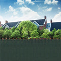 Plasa umbrire si intimitate pentru gard, 1m latime, 50m lungime, 140g densitate, verde