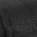 Plasa umbrire si intimitate pentru gard, 1.5m latime, 10m lungime, 140g densitate, negru