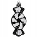 Set globuri si decoratiuni de Craciun, 77 piese, diverse dimensiuni, negru