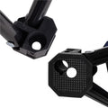Scaun pliabil camping sau pescuit Premium, cu suport pahar, crem si negru