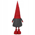 (DL) Figurina Craciun, Spiridus, picioare telescopice, inaltime extensibila 60-90cm