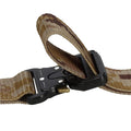 Curea centura Tactical Combat pentru barbati 3.7x125cm, rezistent, verde deschis camuflaj