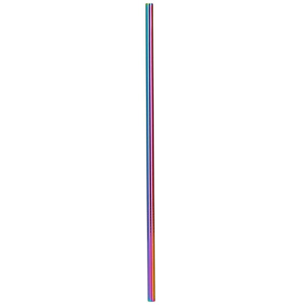 Set 8 paie metalice multicolor (holo), reutilizabile, cu husa depozitare si perii curatat, 215x6 mm