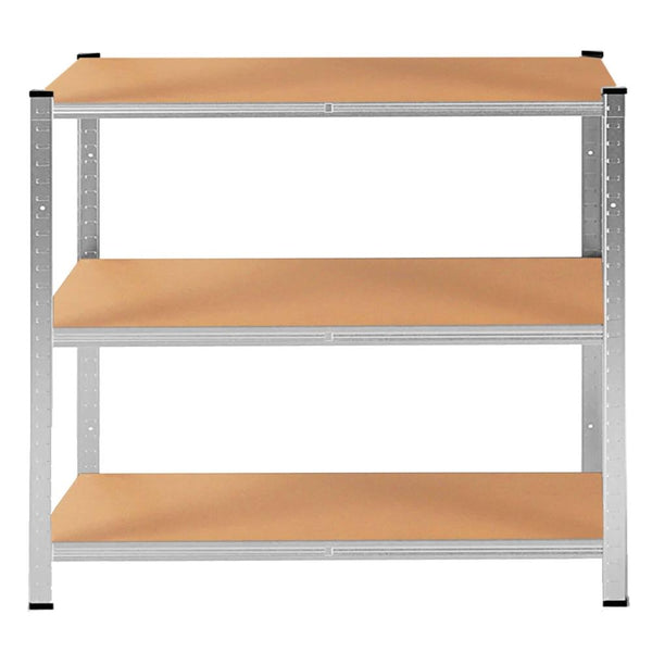 Raft cadru metalic modular pentru depozitare, 6 polite, 225x110x50cm, sarcina 900kg