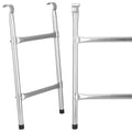 Scara universala din otel pentru trambuline, 2 trepte, 62cm