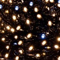 Instalatie lumini pentru bradul de Craciun, 41,5 metri, 500 LED-uri cu flash, galben
