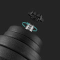 SONGMICS Set gantere si haltera reglabile 2x15kg cu bara din otel