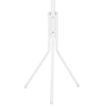 Cuier tip pom metalic Sersimo, 12 agatatoare, 177cm, alb