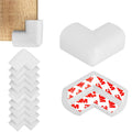 Set 10 protectii colturi pentru siguranta copii, 60x35mm, spuma EPE, gri