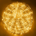 Instalatie tub furtun luminos pentru Craciun, 240 LED-uri, 10m, alb cald