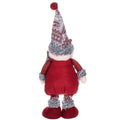Figurina Craciun, Mos Craciun, picioare telescopice, inaltime extensibila 57-80cm