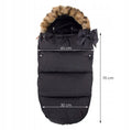 Sac iarna de bebelusi pentru carucior, marime universala, 90x45cm, negru